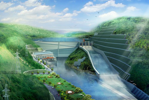 三道镇老挝南塔河1号水电站项目